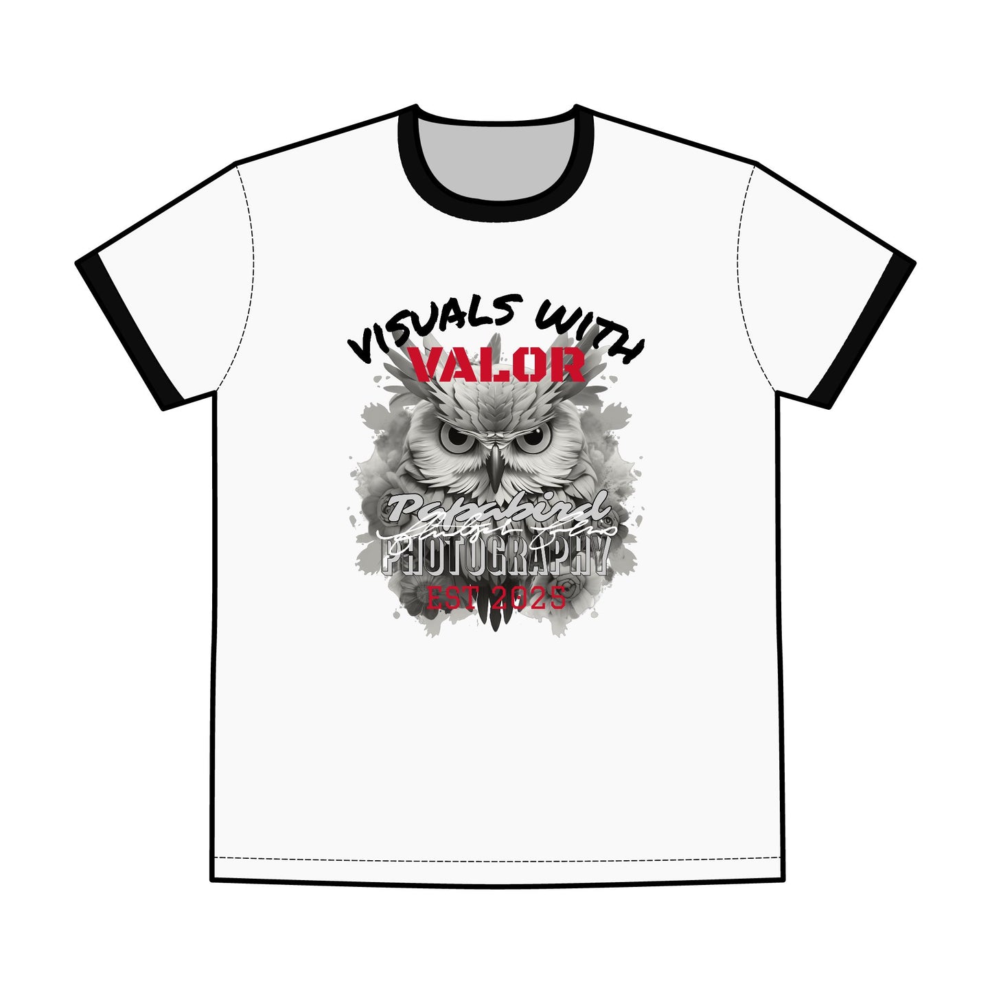 Papabird Photography Graphic Ringer Tee
