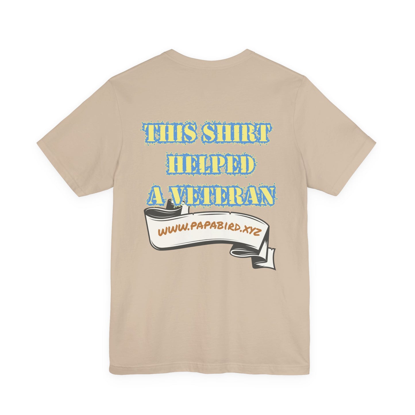 "Visuals with Valor" Graphic T-Shirt 2.0 "The Heart Behind Papabird Photography"