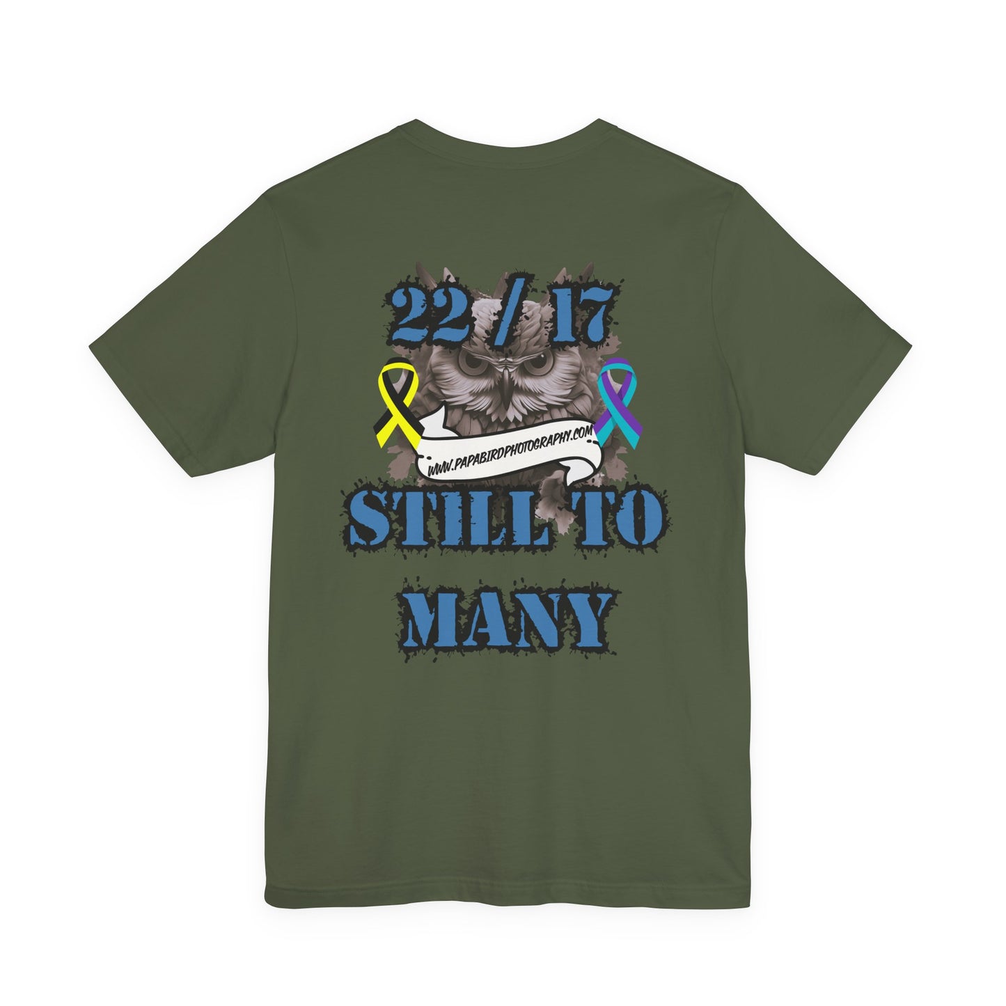 Veteran Suicide/TBI/PTSD Awareness Graphic Tee