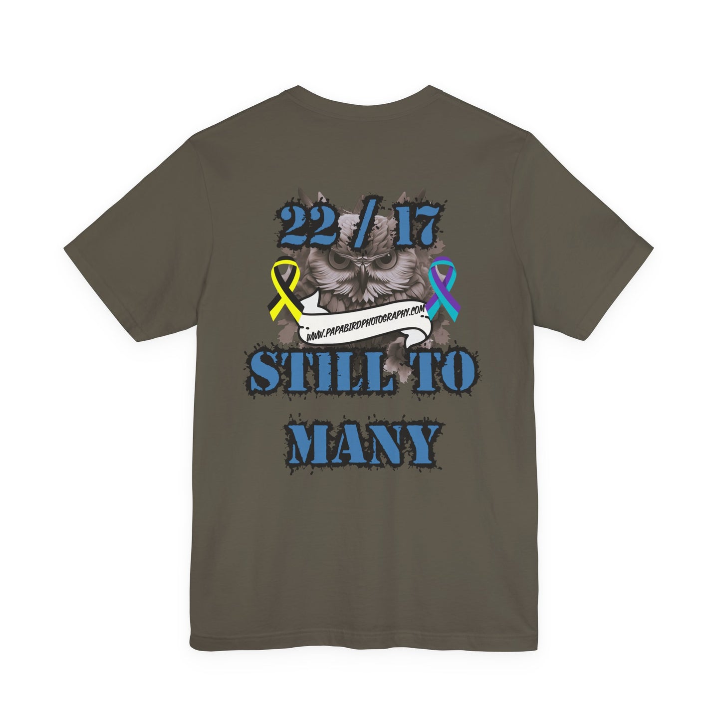 Veteran Suicide/TBI/PTSD Awareness Graphic Tee