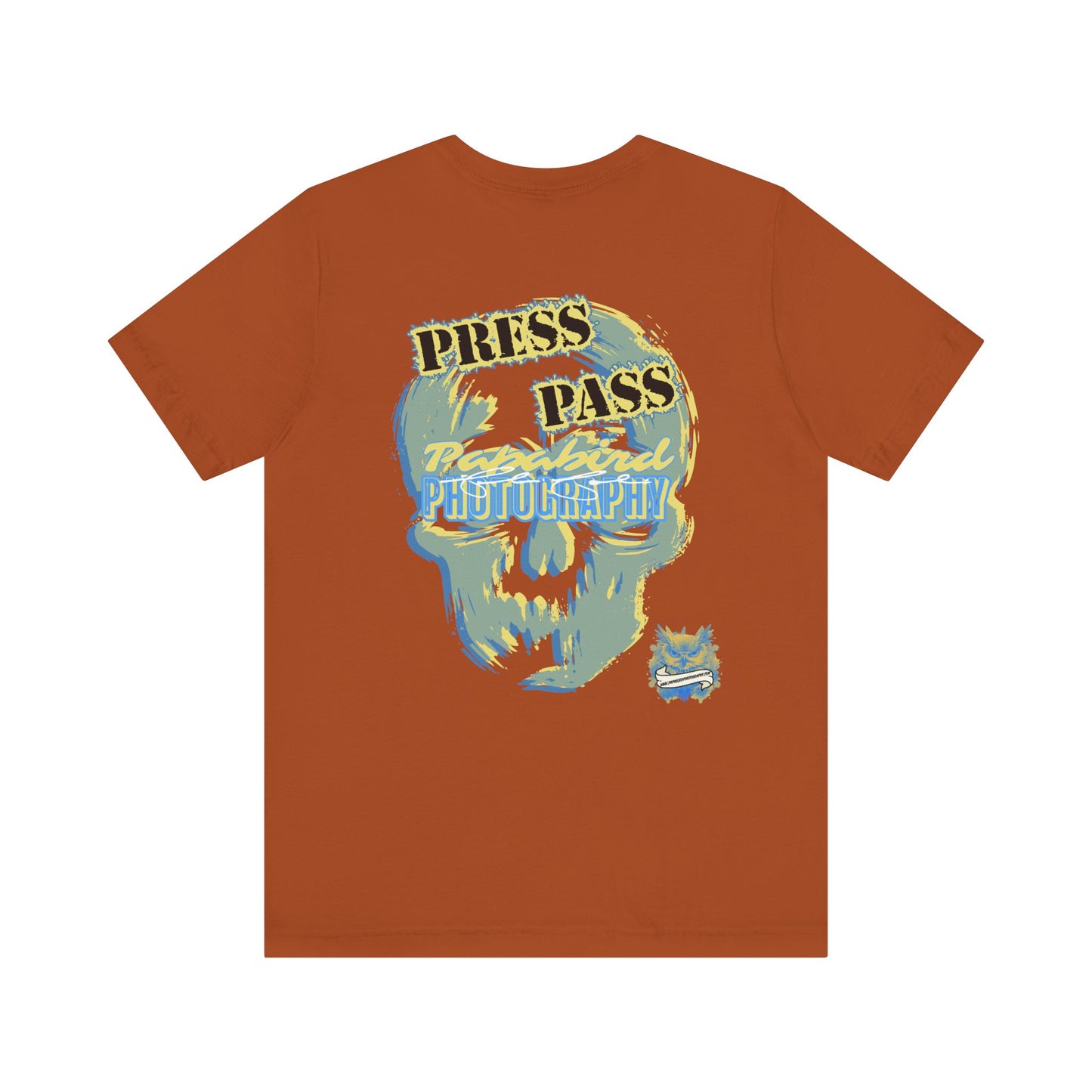 Papabird Photography Press Pass Graphic Tee