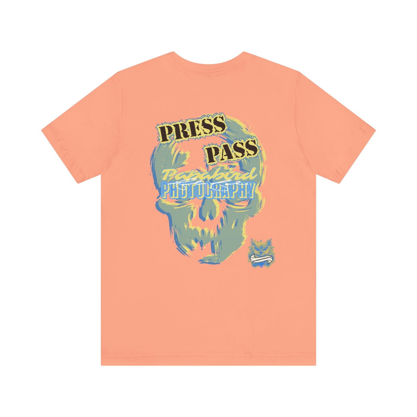 Papabird Photography Press Pass Graphic Tee