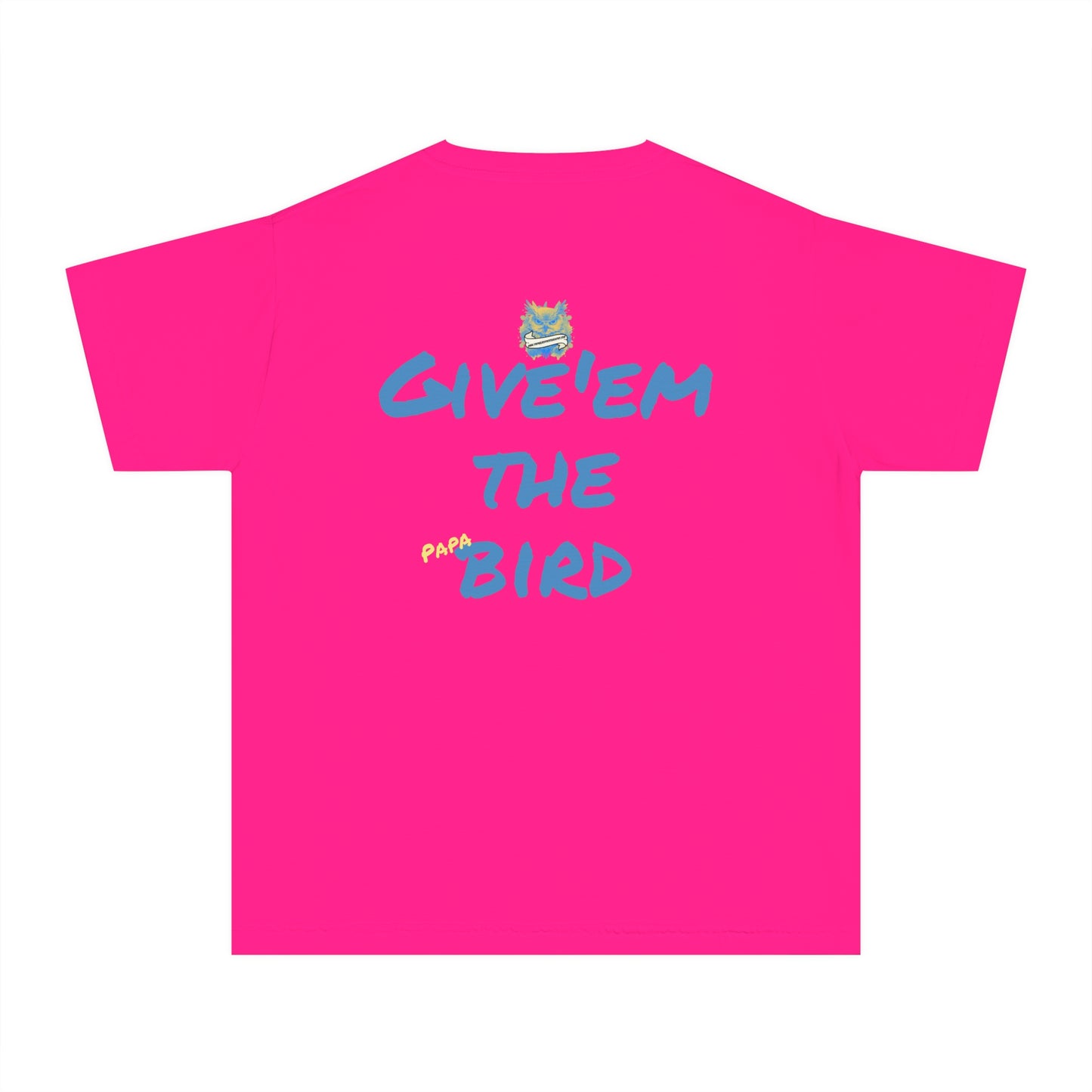 Bird Papa Youth Tee – "Give'em the 'papa' Bird" Edition