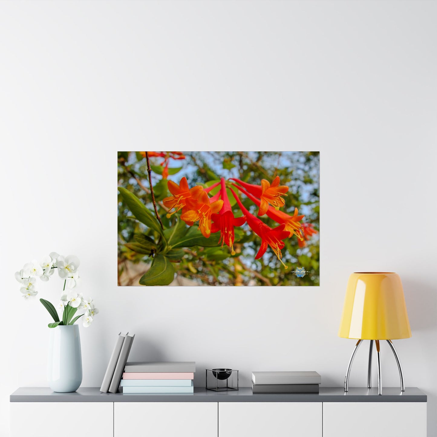 "Floral Fanfare" Photo Poster