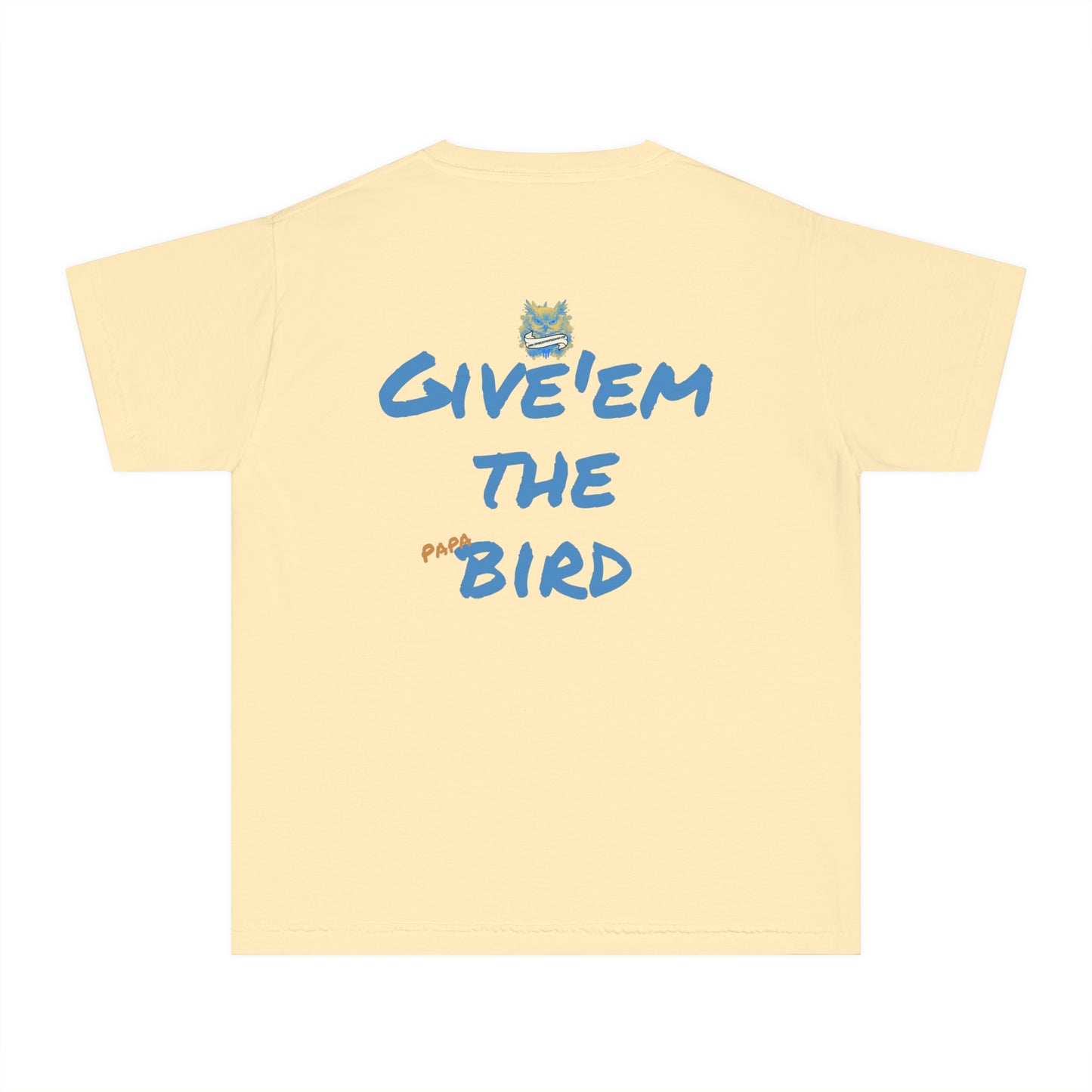 Bird Papa Youth Tee – "Give'em the 'papa' Bird" Edition