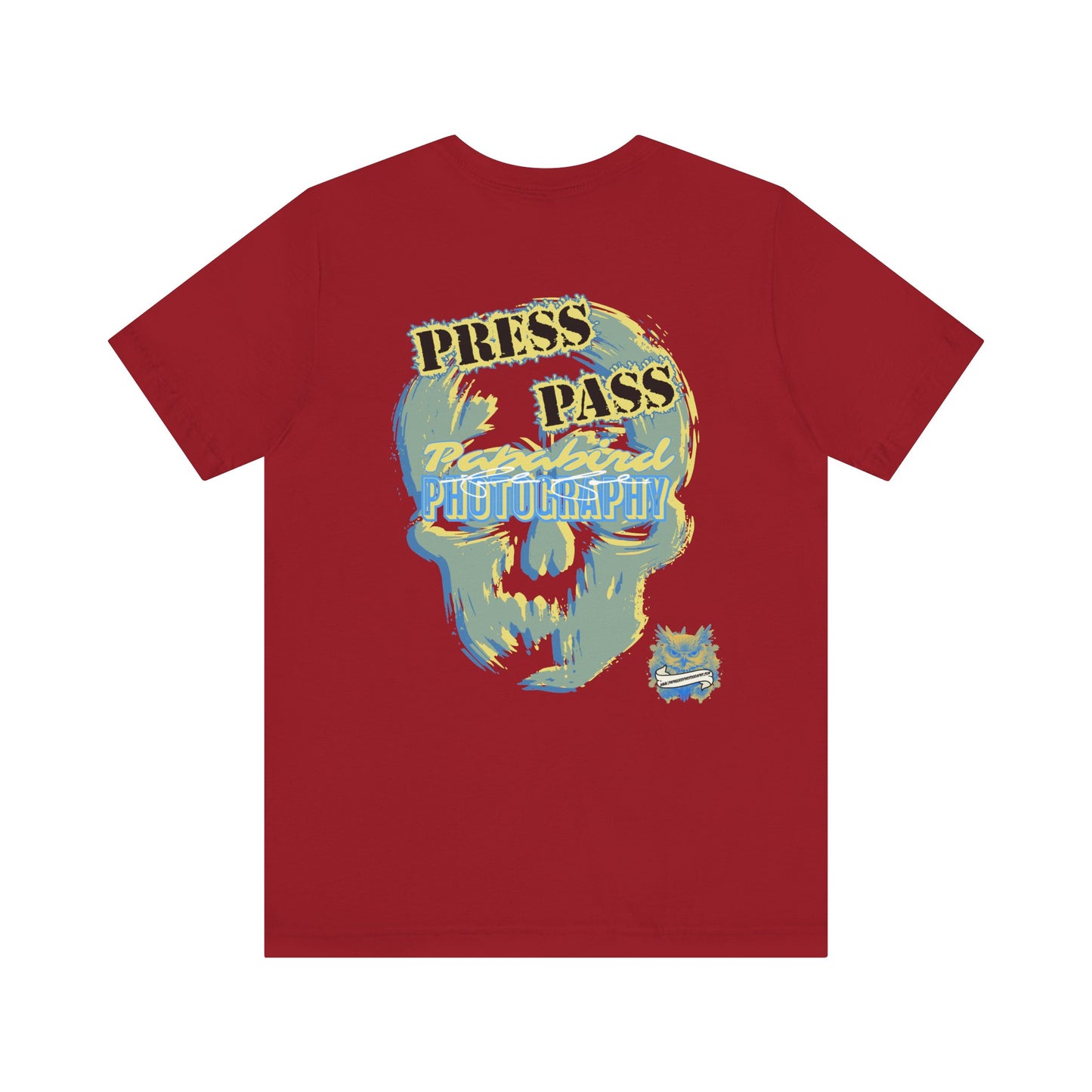 Papabird Photography Press Pass Graphic Tee