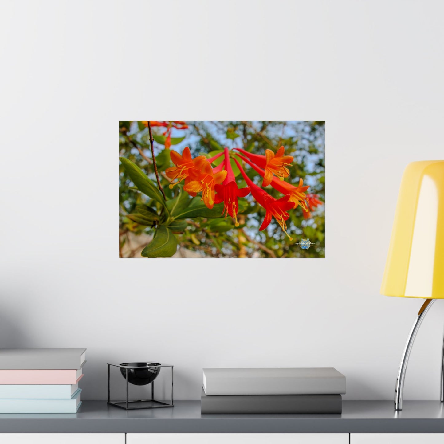 "Floral Fanfare" Photo Poster