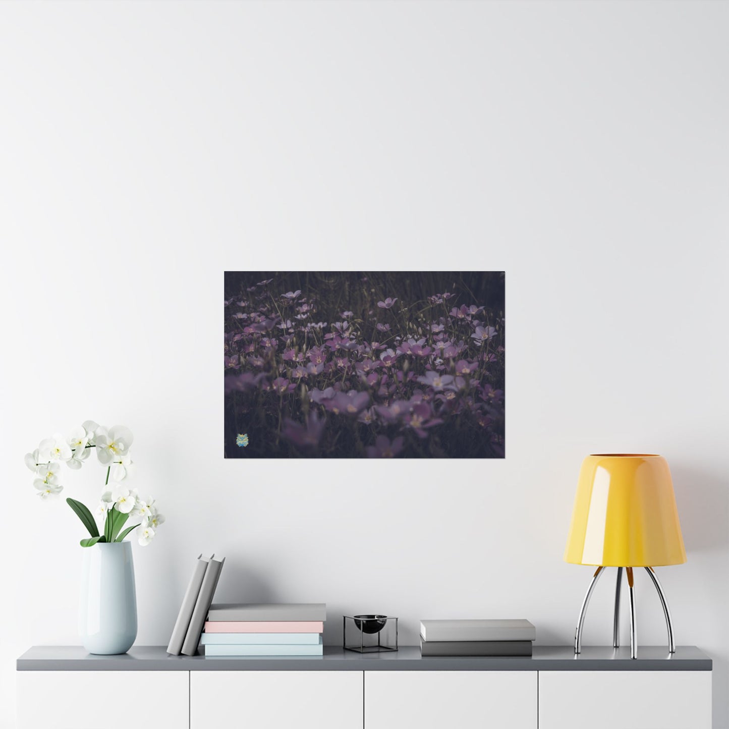 "Lavender Dreamscape" Photo Poster