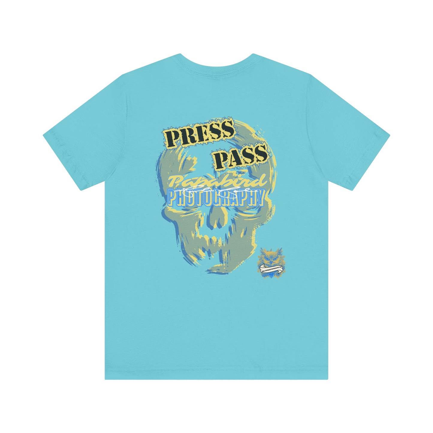 Papabird Photography Press Pass Graphic Tee
