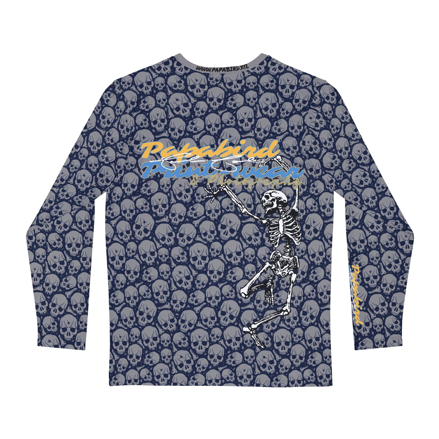 Papabird Skully Long Sleeve Tee