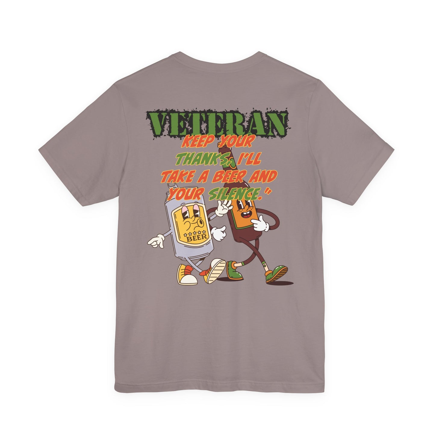 Veteran Beer & Silence” Graphic Tee