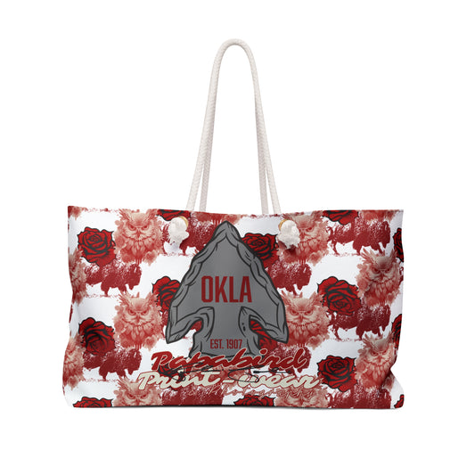 Papabird “Boomer Sooner” Weekender Tote