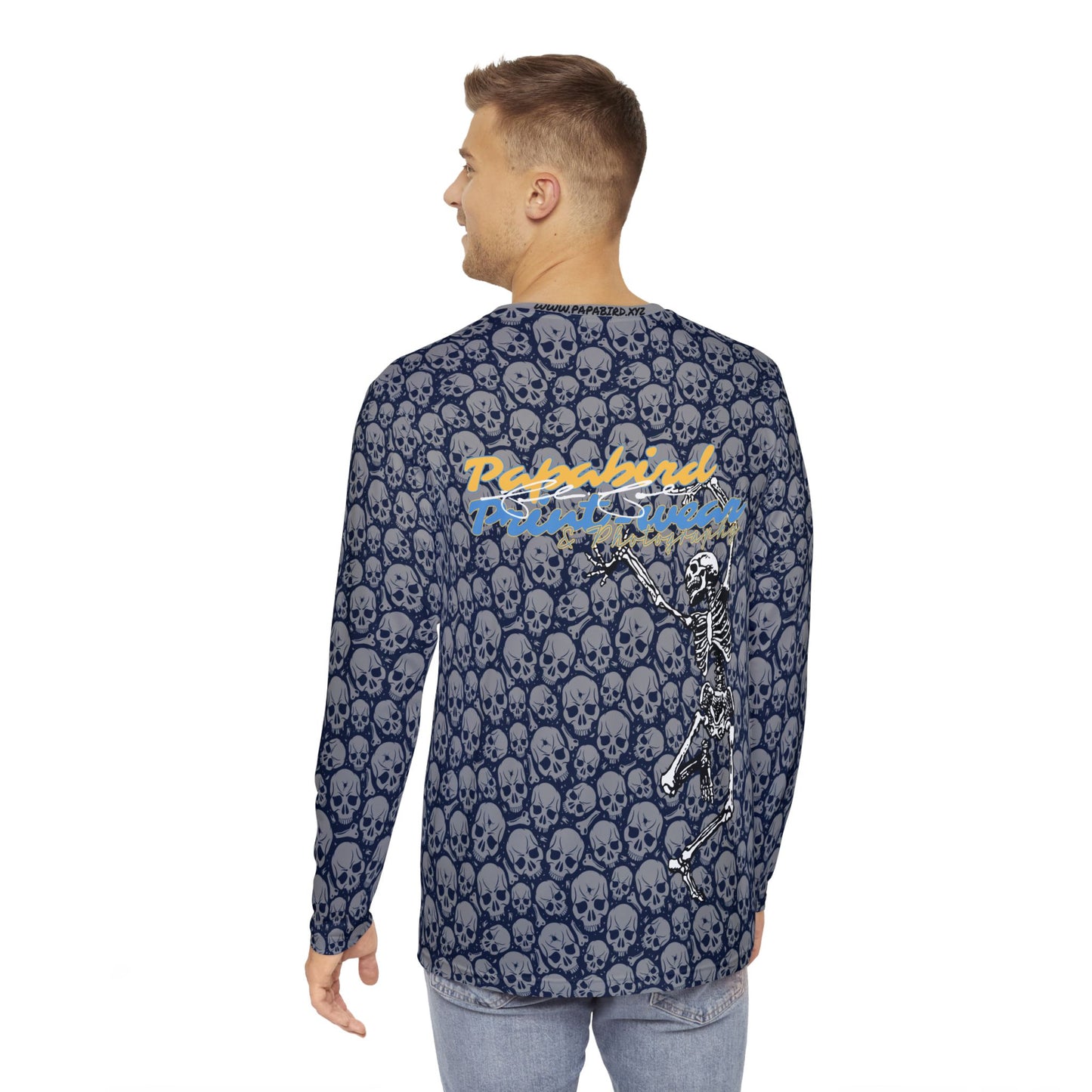 Papabird Skully Long Sleeve Tee
