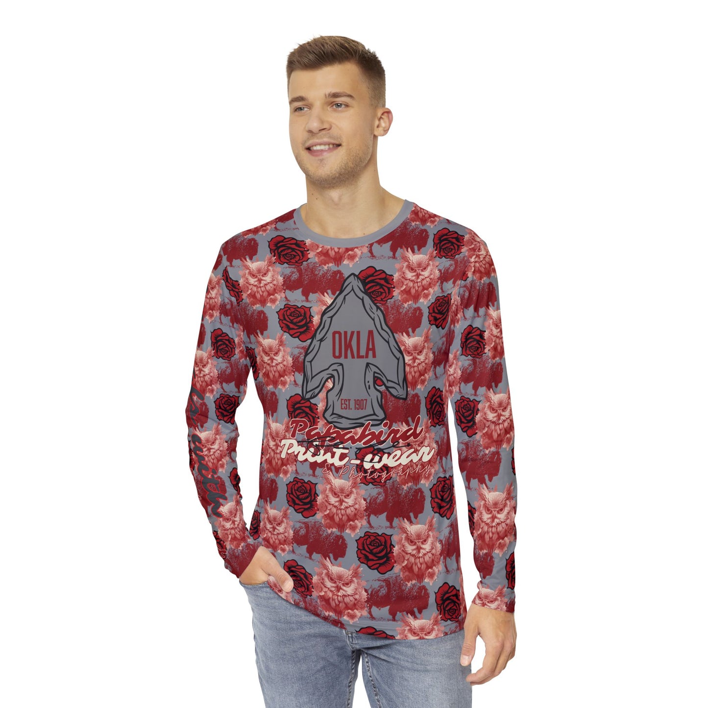 Papabird “Rooted in Oklahoma” Long-Sleeve Tee