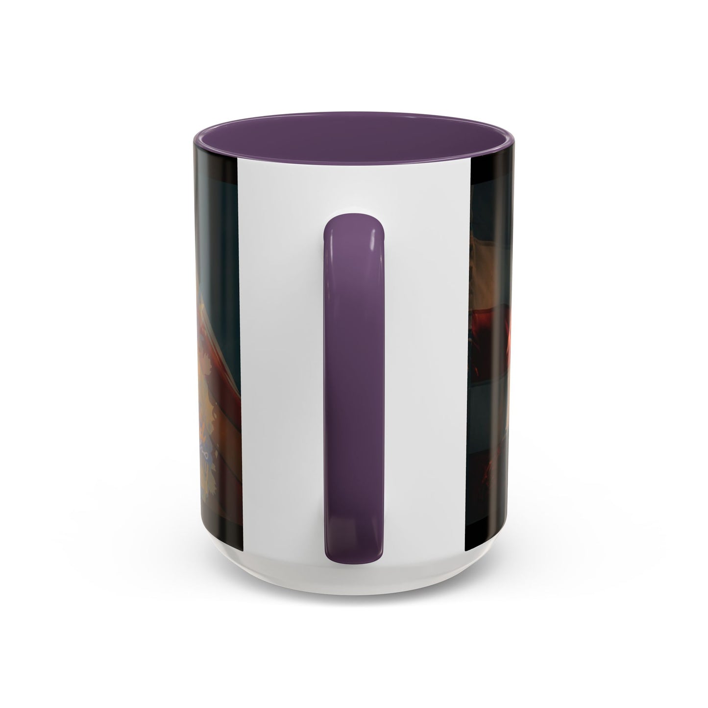 Bald Eagle Accent Coffee Mug - Nature Lover Gift, Wildlife Mug, Eco-Friendly Drinkware, Great for Home or Office