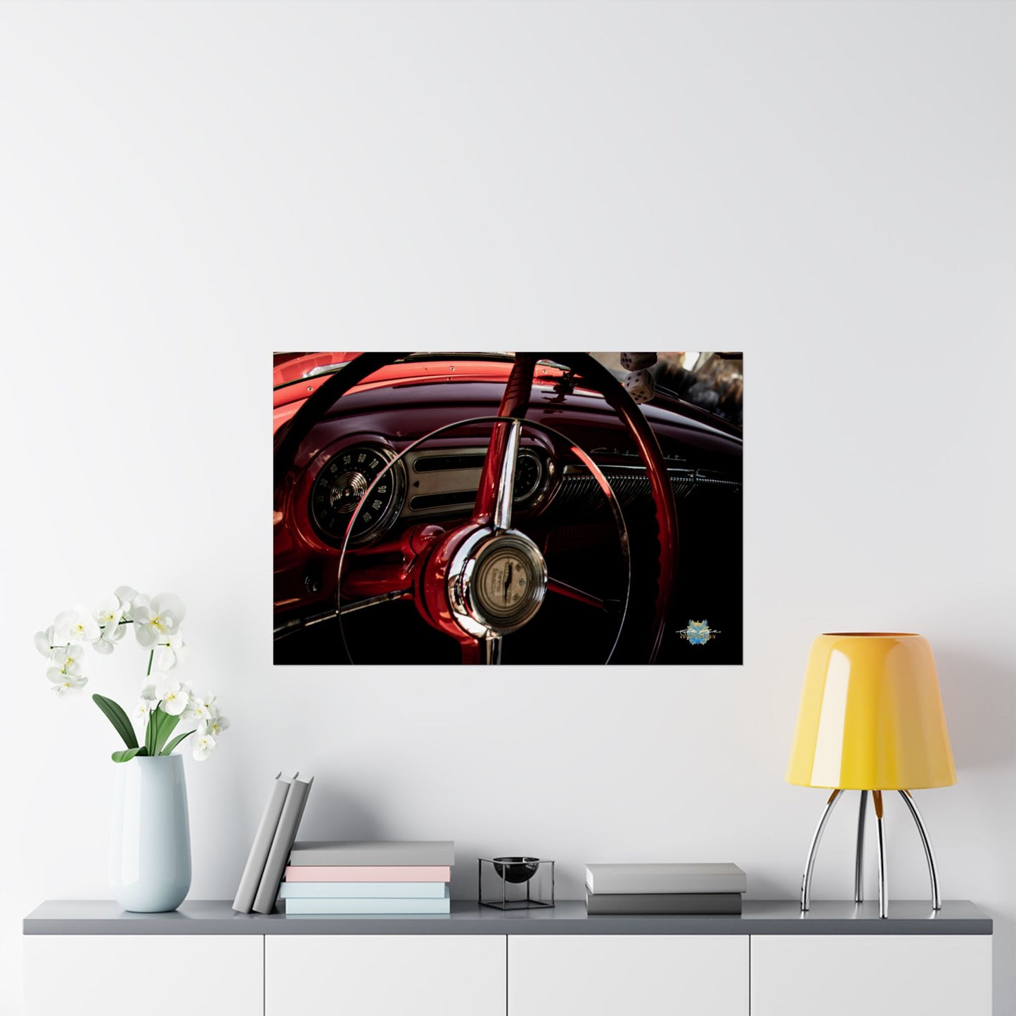 "Drive Time – Classic Red" Photo Poster