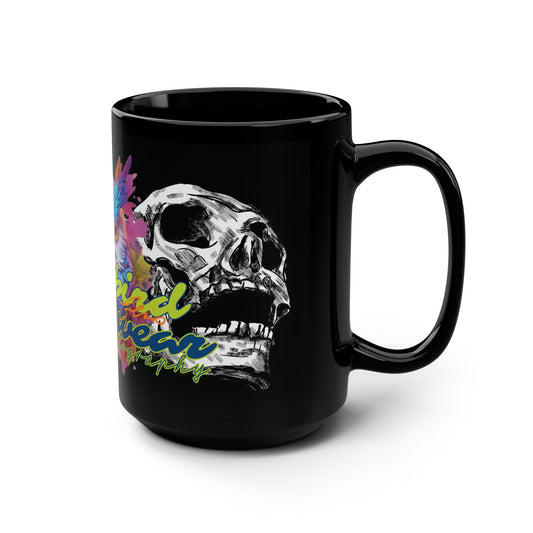 "Papabird Skull" 15oz Coffee Cup