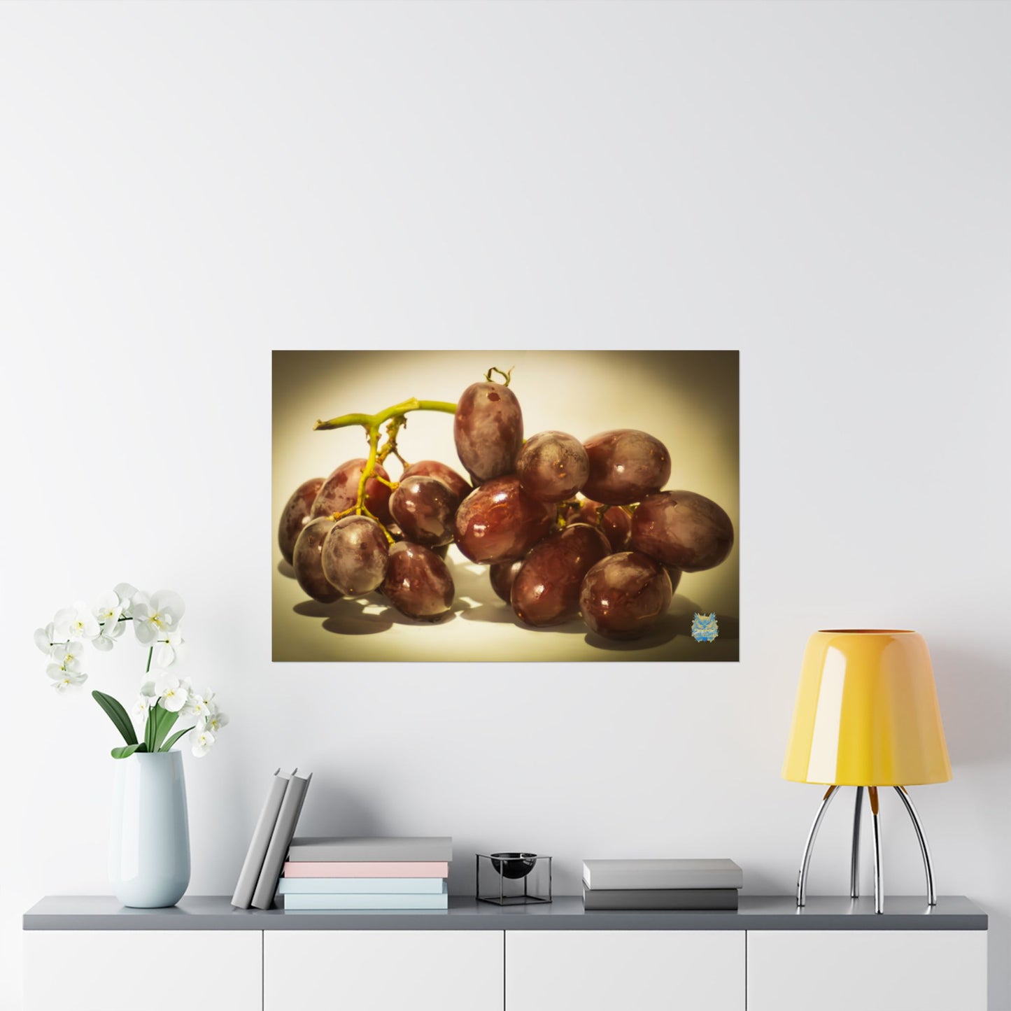"Bounty in Burgundy" Photo Poster