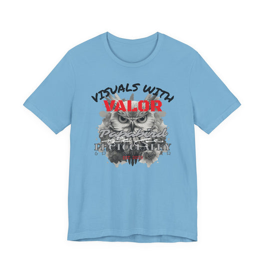 "Visuals with Valor" Graphic T-Shirt 2.0 "The Heart Behind Papabird Photography"