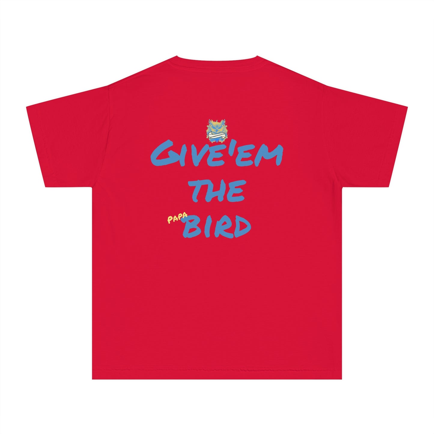 Bird Papa Youth Tee – "Give'em the 'papa' Bird" Edition