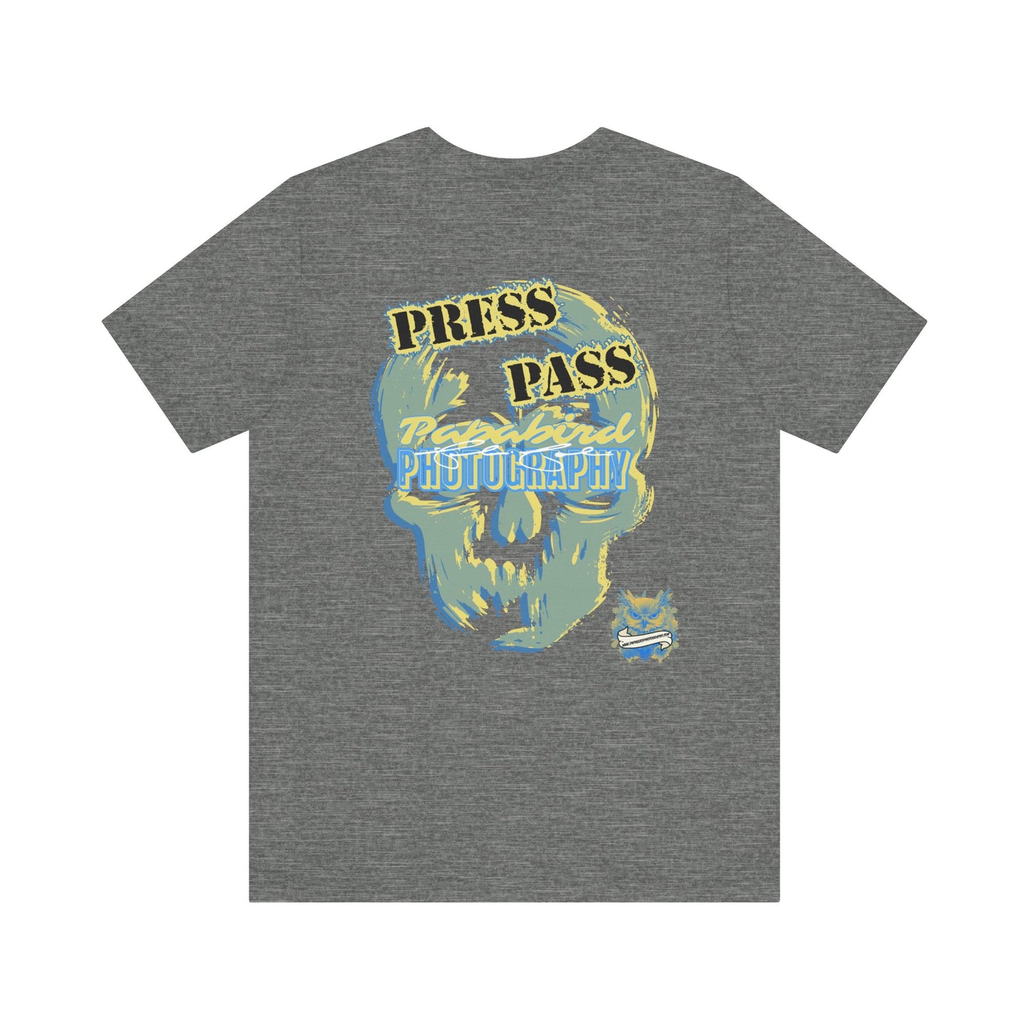 Papabird Photography Press Pass Graphic Tee