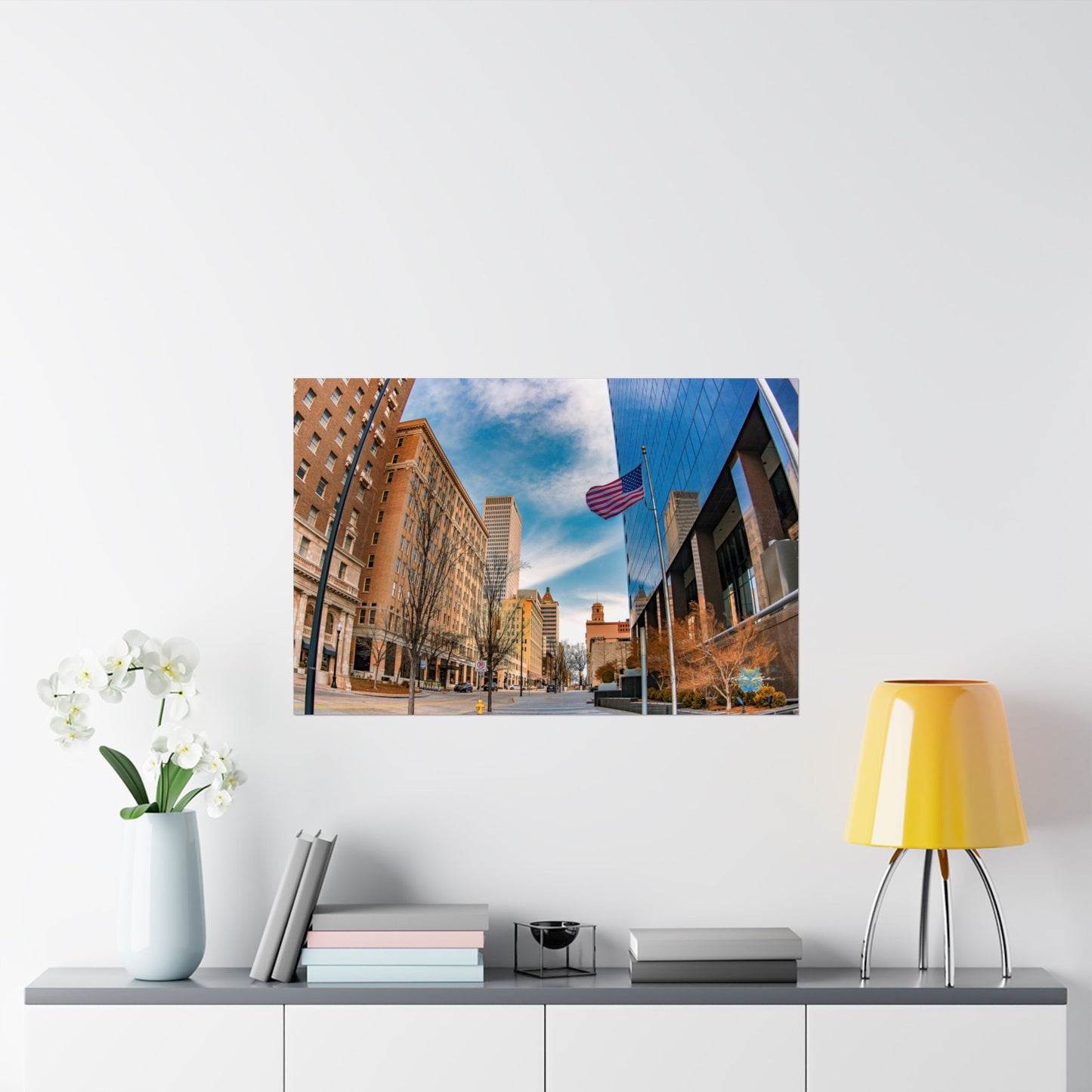 "Downtown Colors" Photo Poster