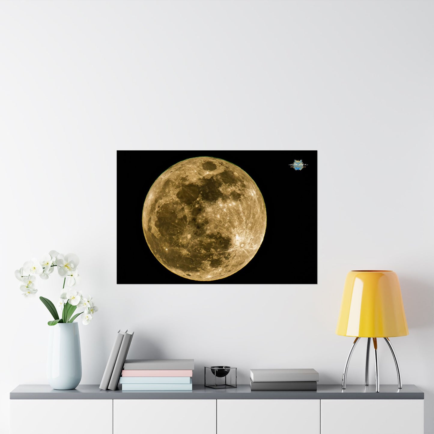 "Lunar Majesty" Photo Poster