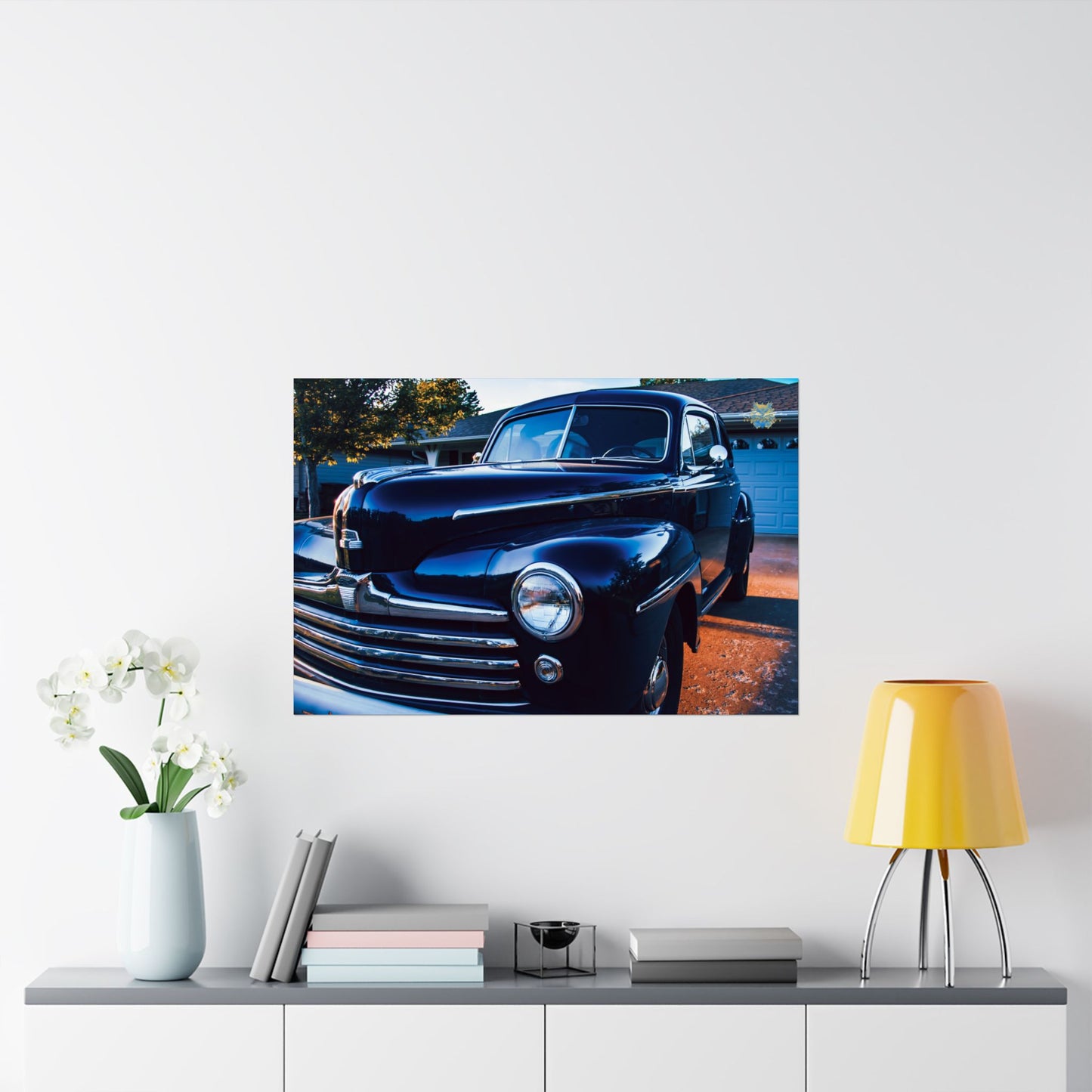 "Chrome Legend" Photo Poster