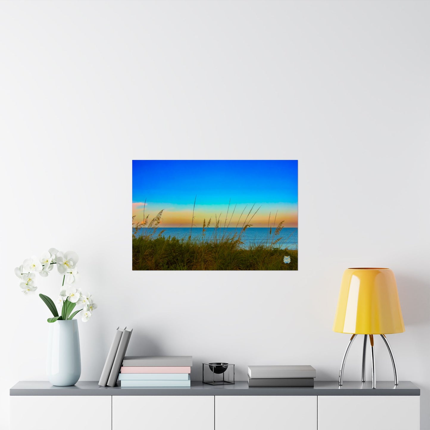 "Coastal Tranquility" Photo Poster