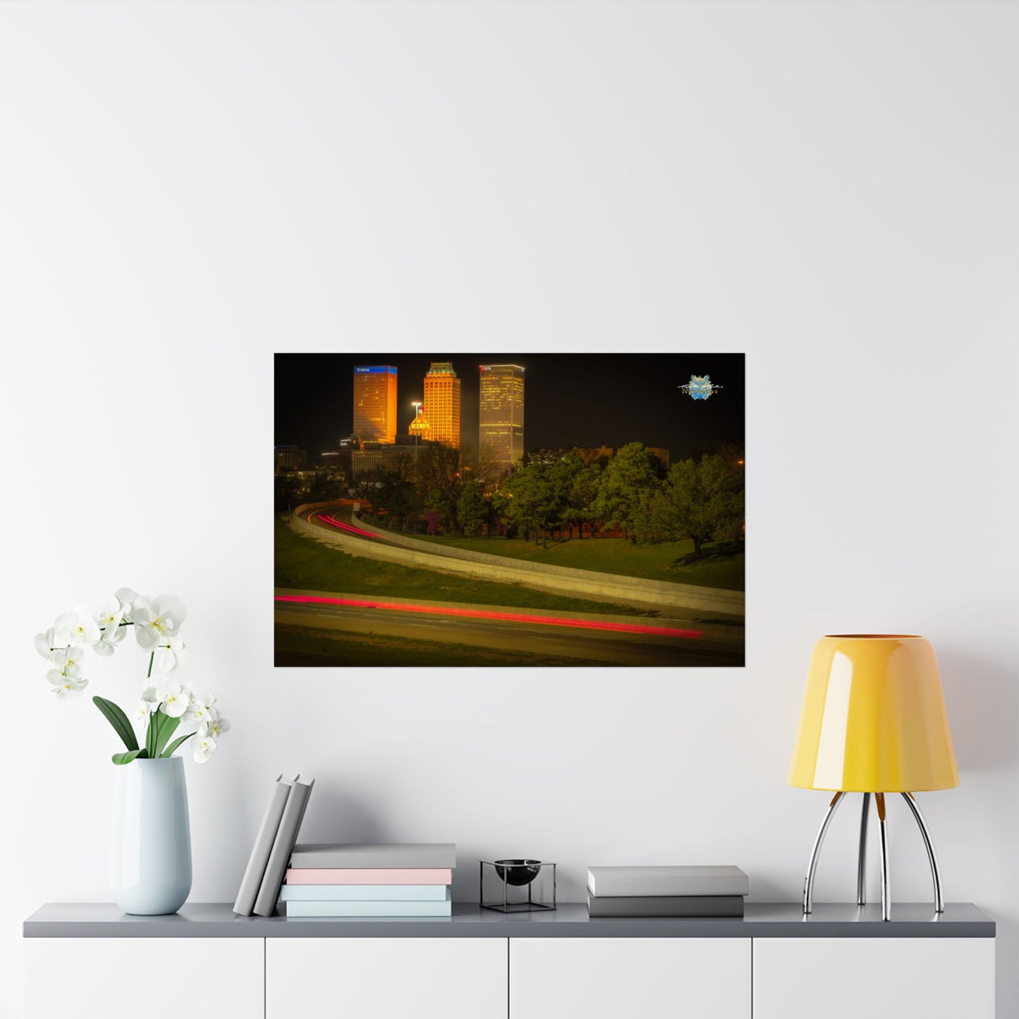 "Night Glow" Photo Poster