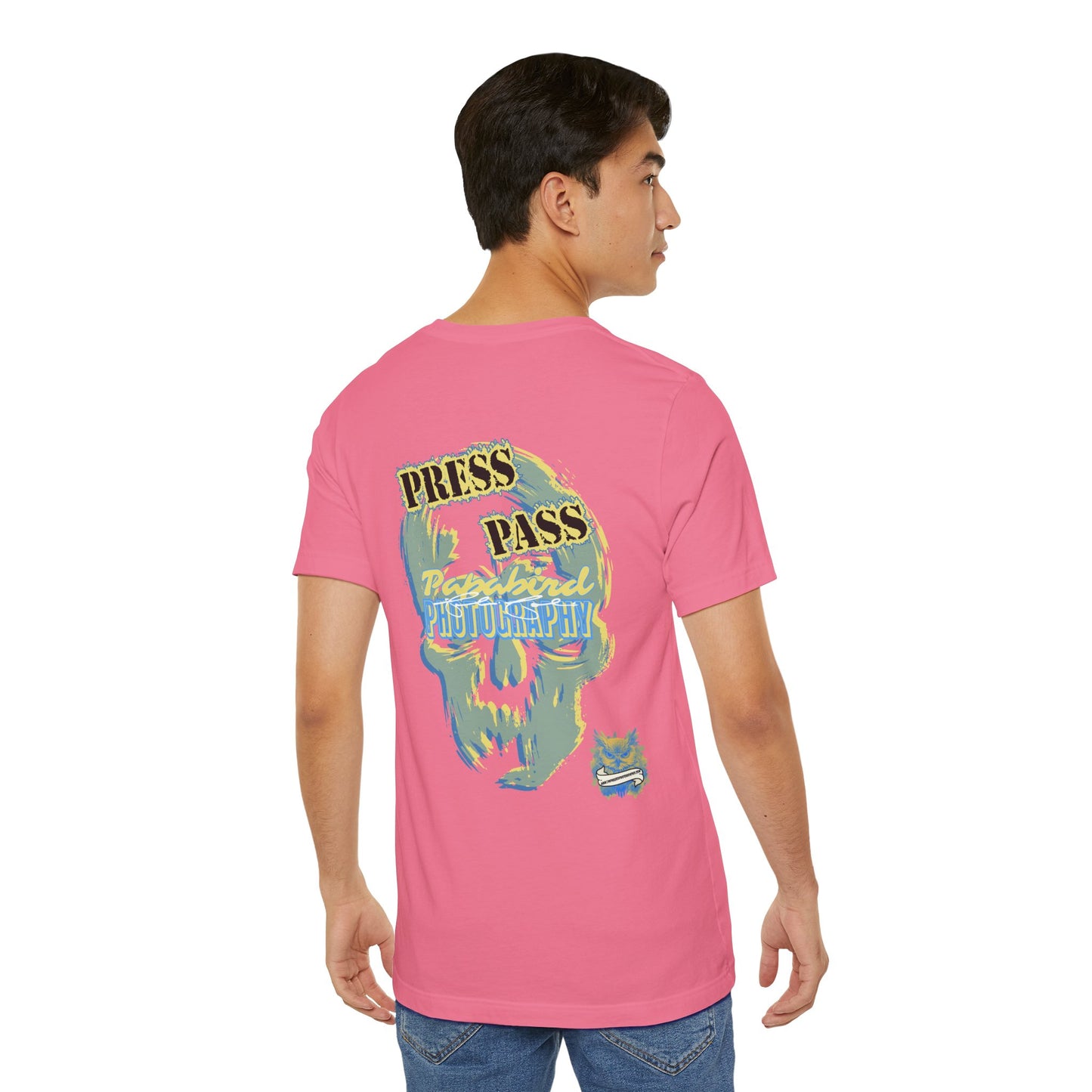 Papabird Photography Press Pass Graphic Tee