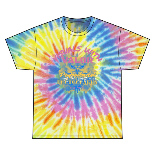 Papabird Photography "Your Town, Oklahoma" Tie Dye Graphic Tee