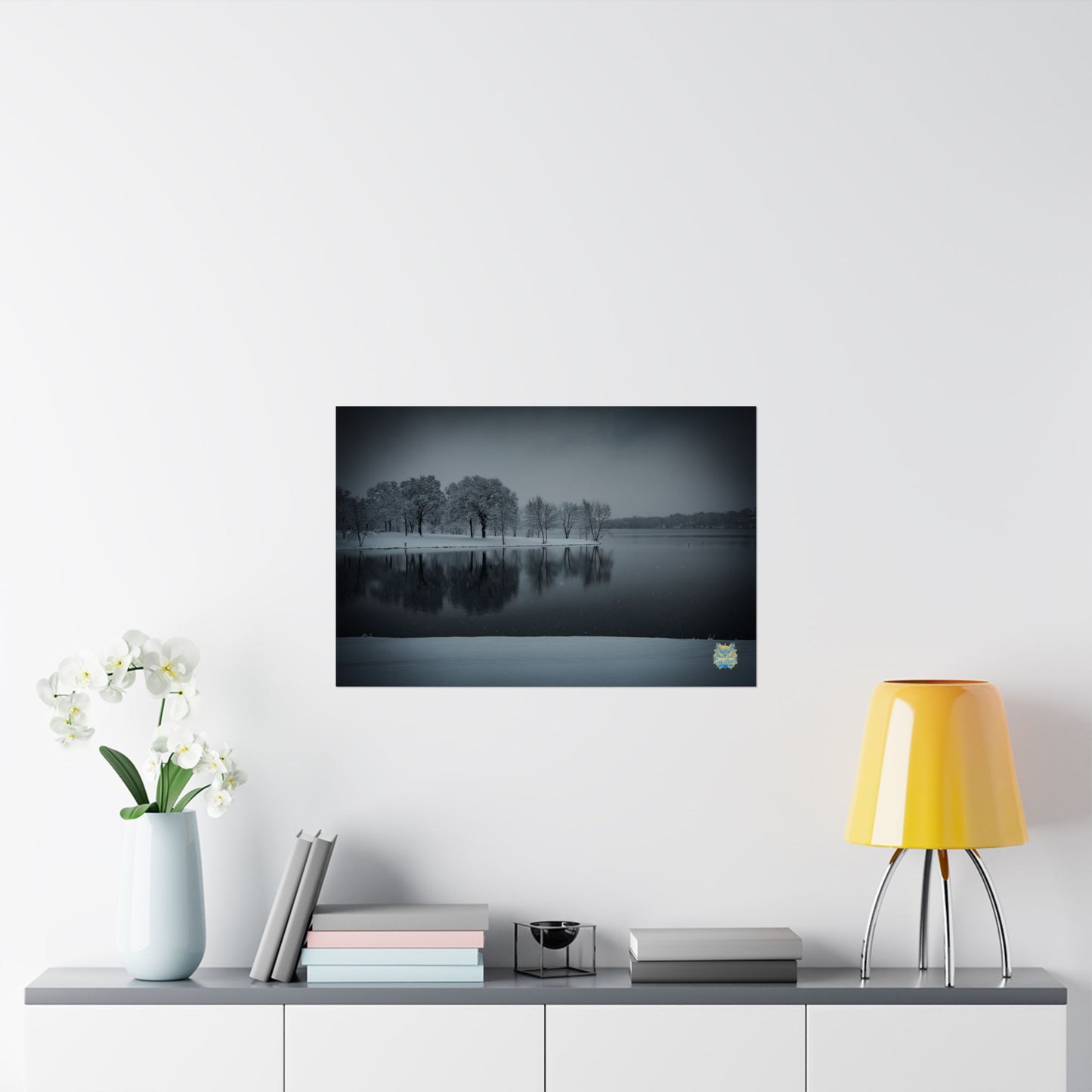 "Winter Silence" Photo Poster