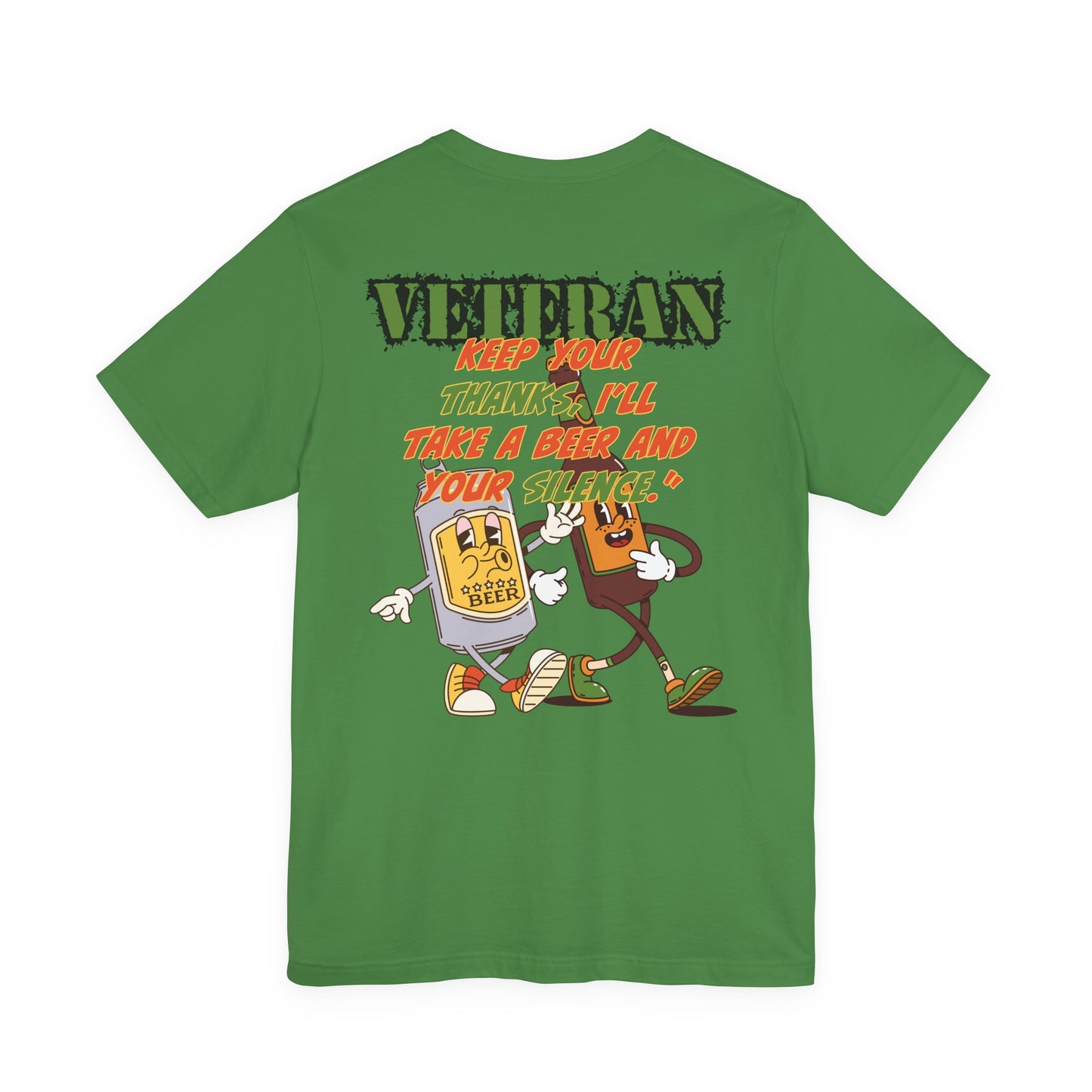 Veteran Beer & Silence” Graphic Tee