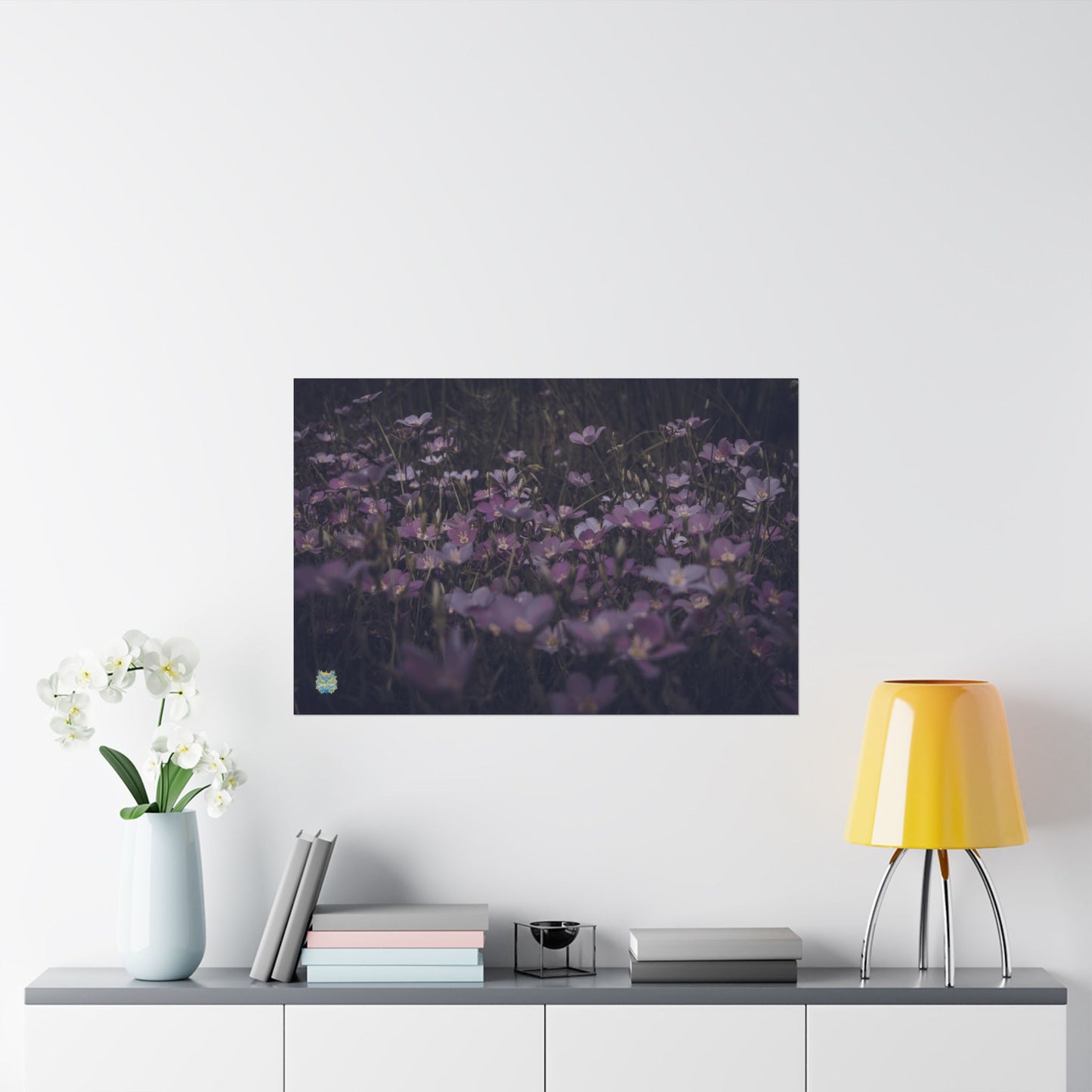 "Lavender Dreamscape" Photo Poster