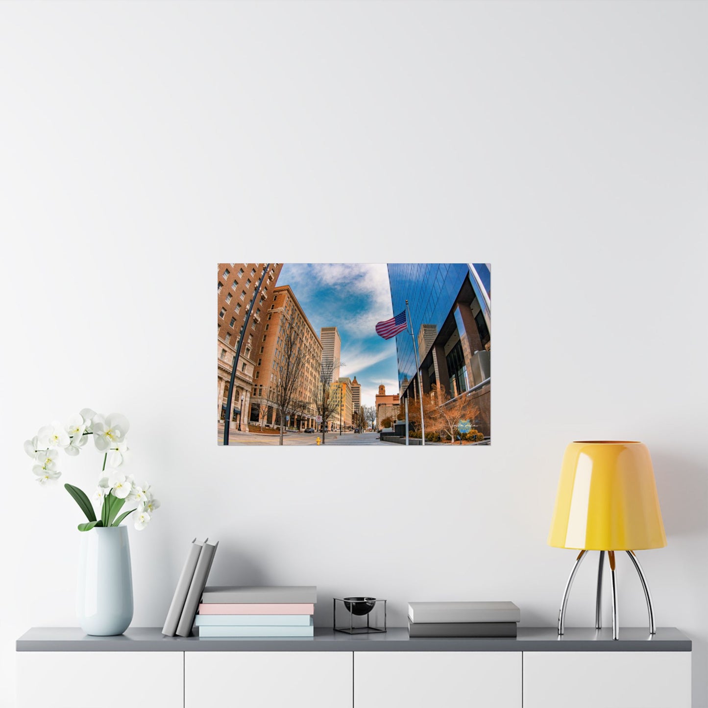 "Downtown Colors" Photo Poster