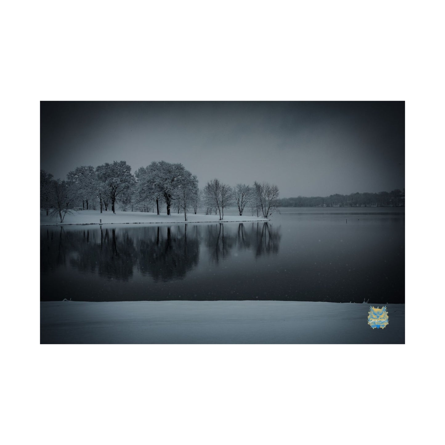 "Winter Silence" Photo Poster