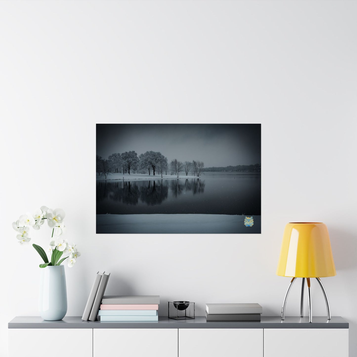 "Winter Silence" Photo Poster