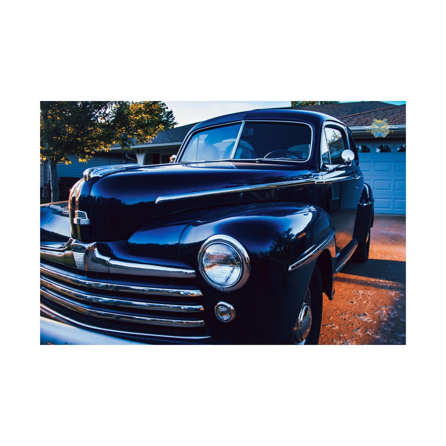 "Chrome Legend" Photo Poster