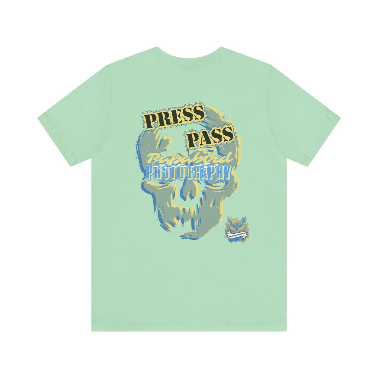 Papabird Photography Press Pass Graphic Tee