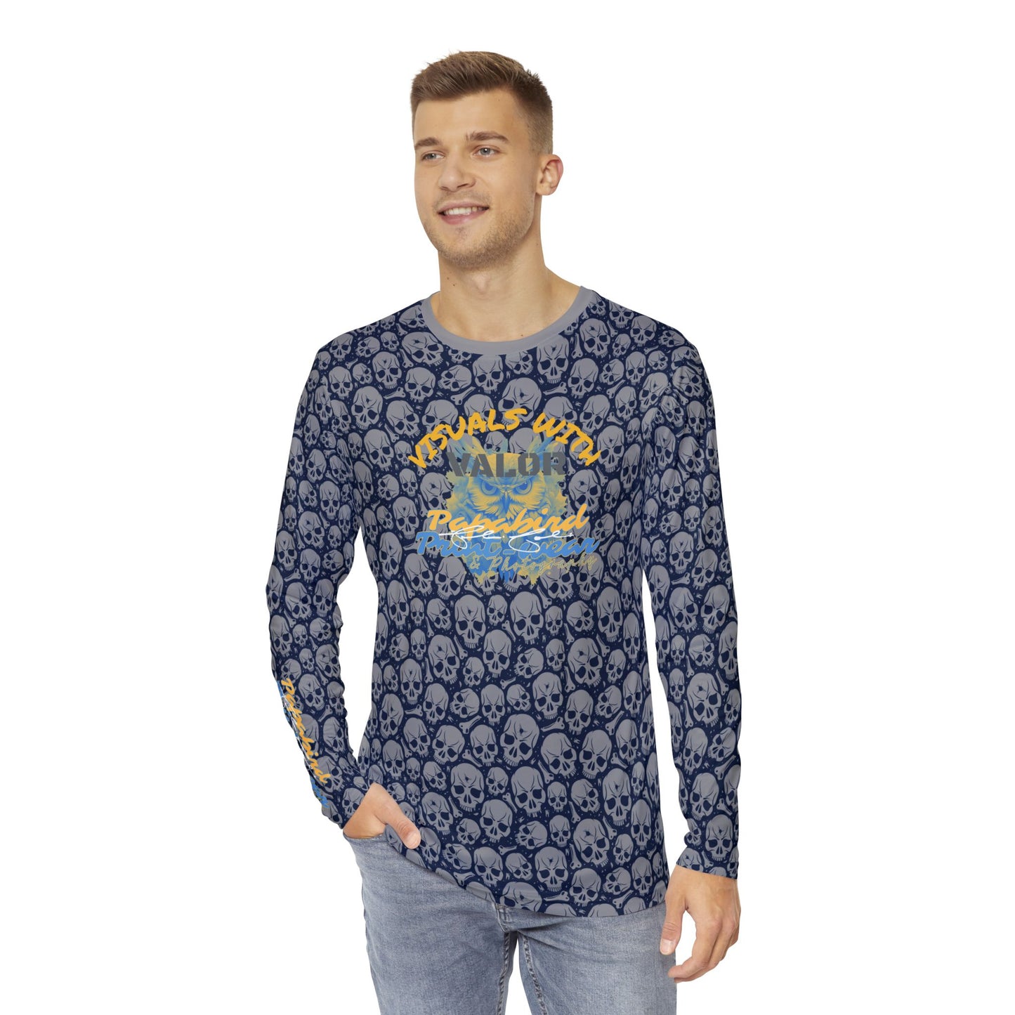 Papabird Skully Long Sleeve Tee