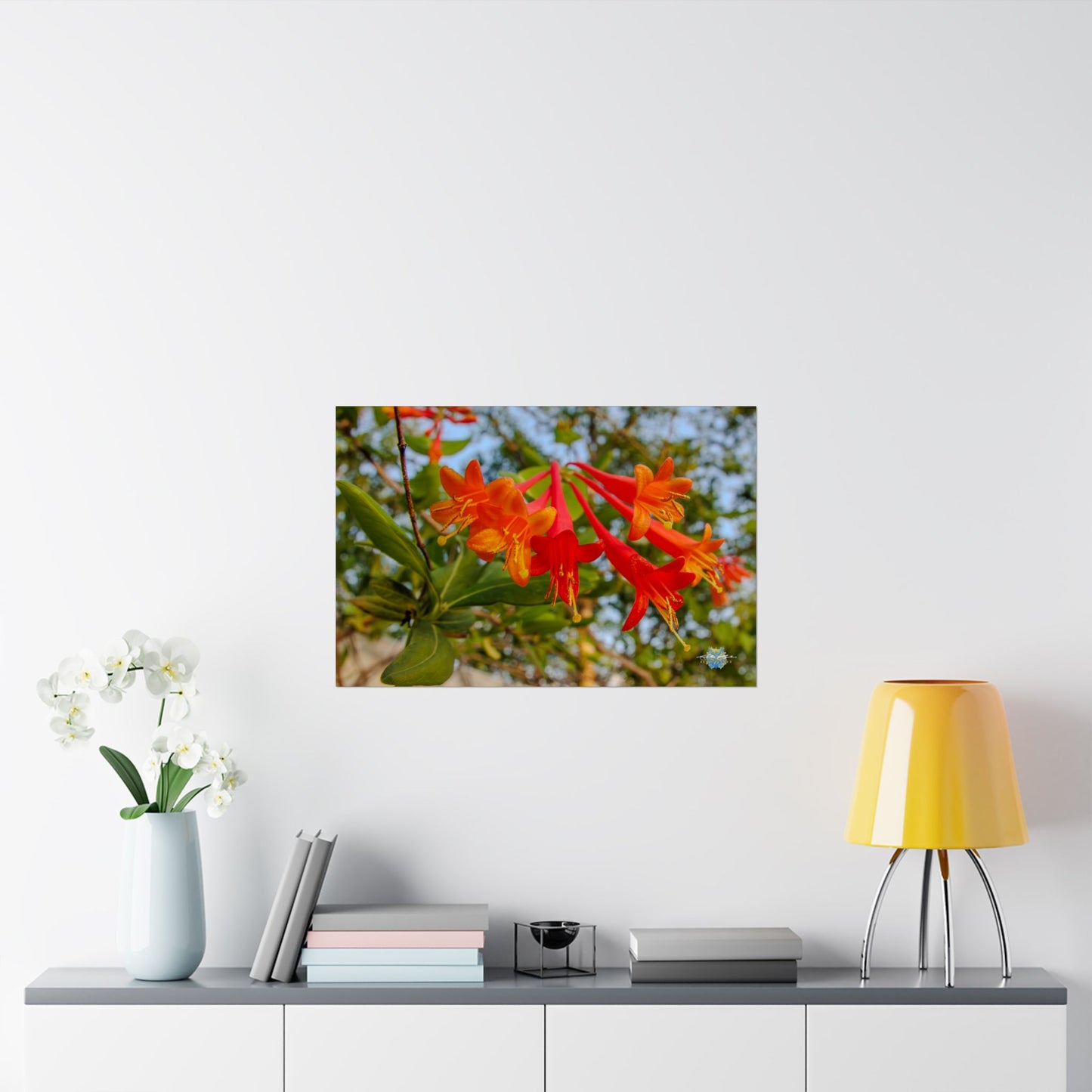 "Floral Fanfare" Photo Poster