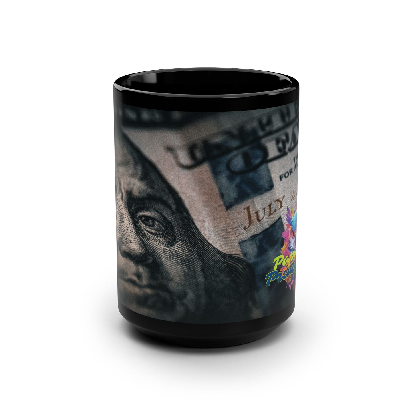 “July 4th, 1776 – The Eye of Freedom” 15oz Coffee Cup