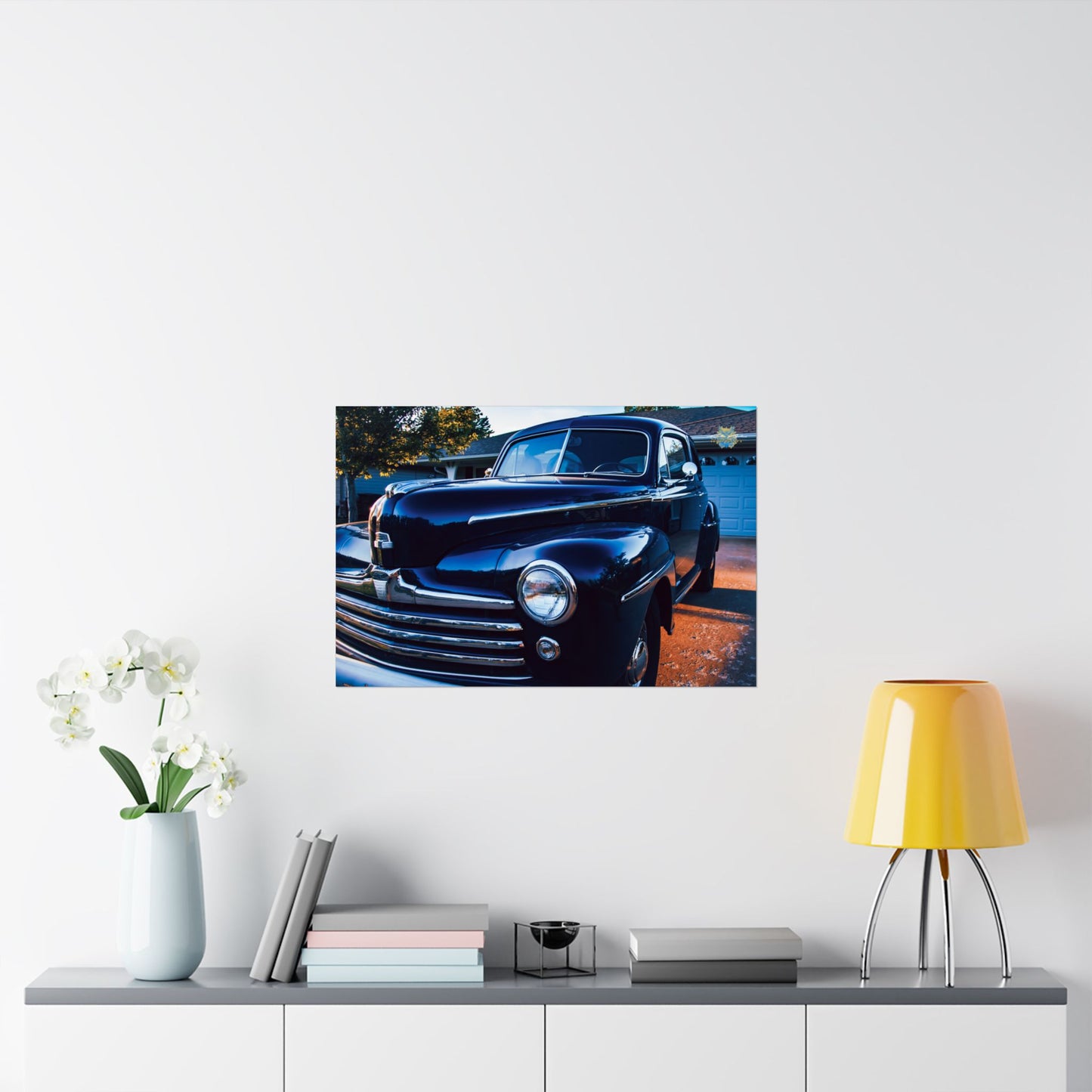 "Chrome Legend" Photo Poster