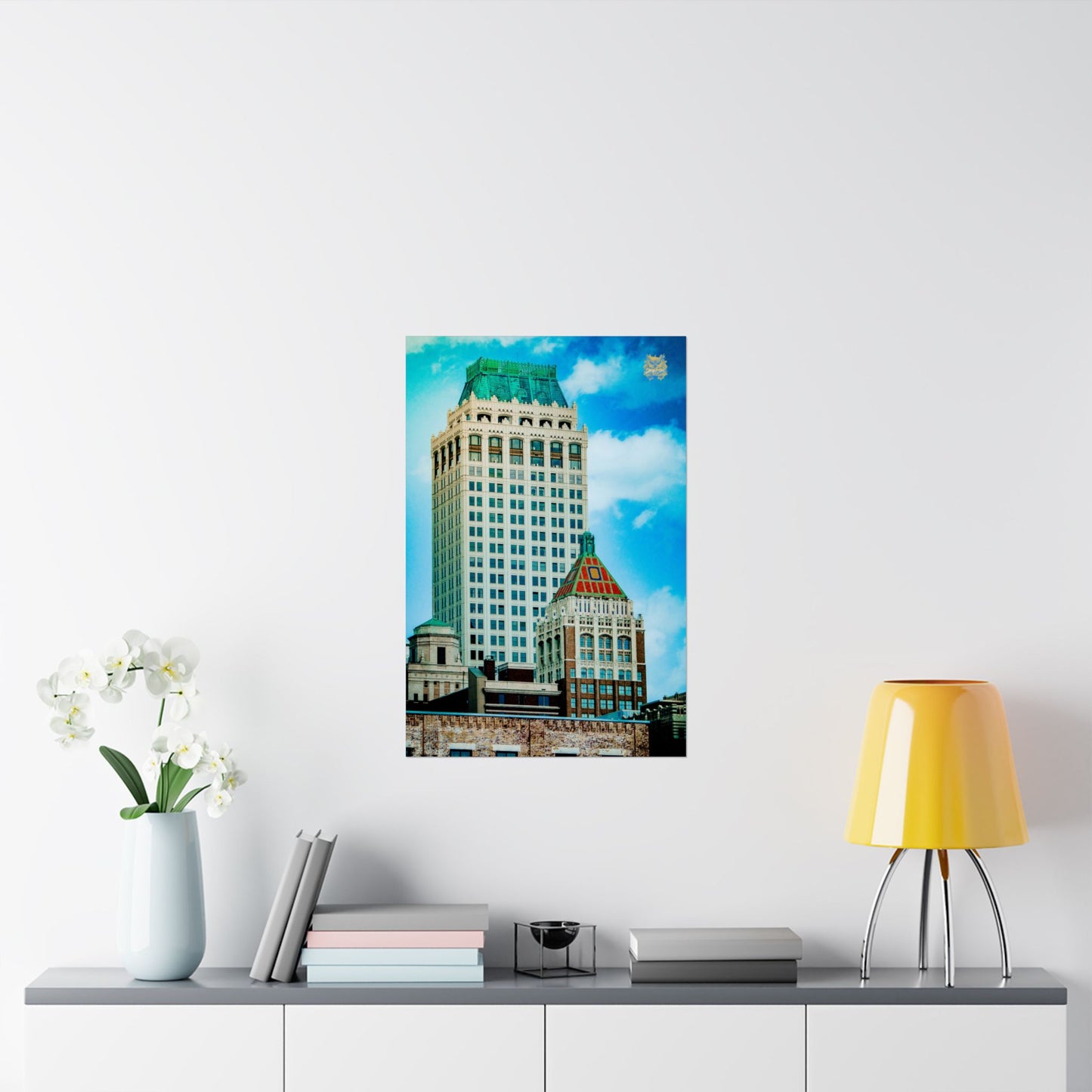 "Tulsa Skyline Majesty" Photo Poster