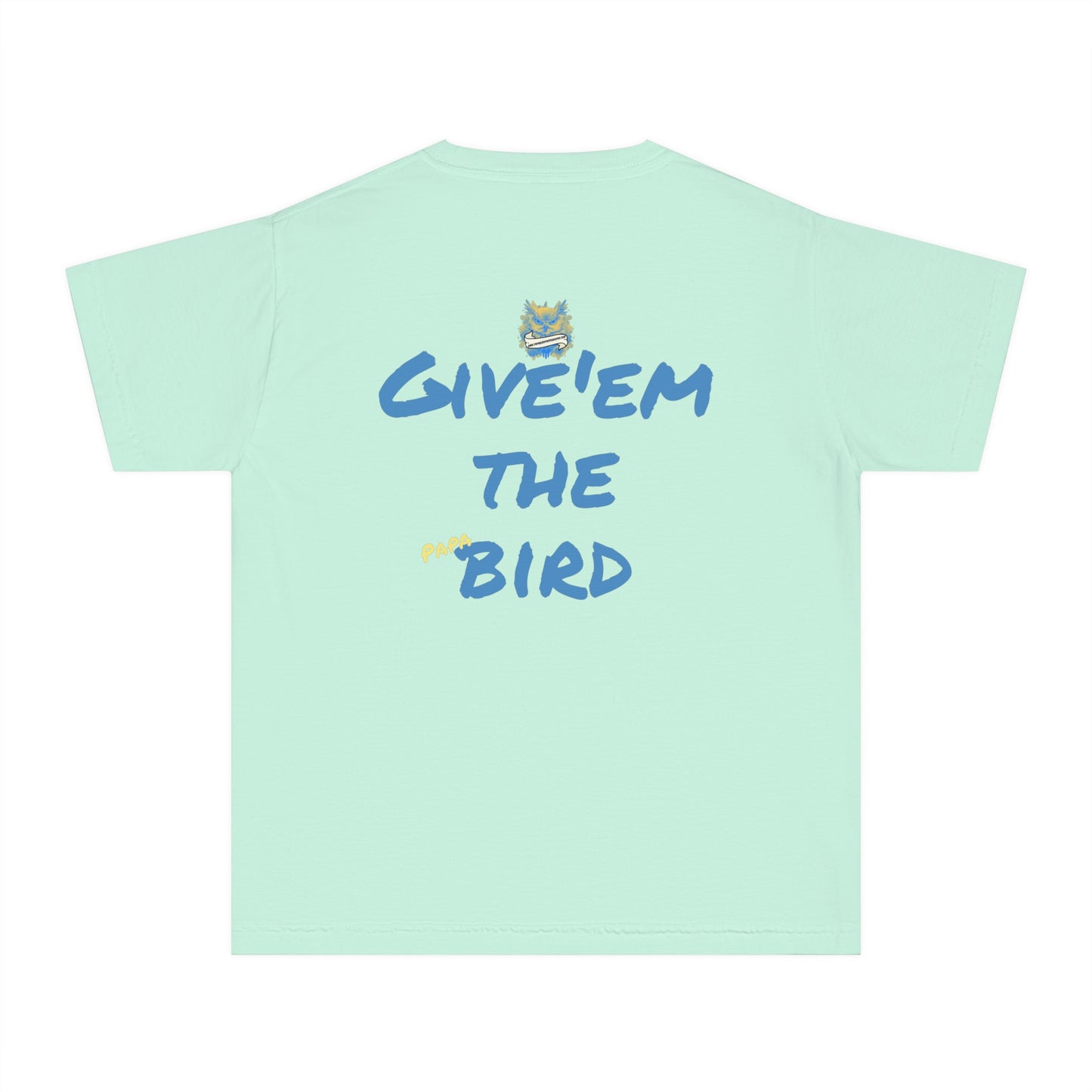 Bird Papa Youth Tee – "Give'em the 'papa' Bird" Edition