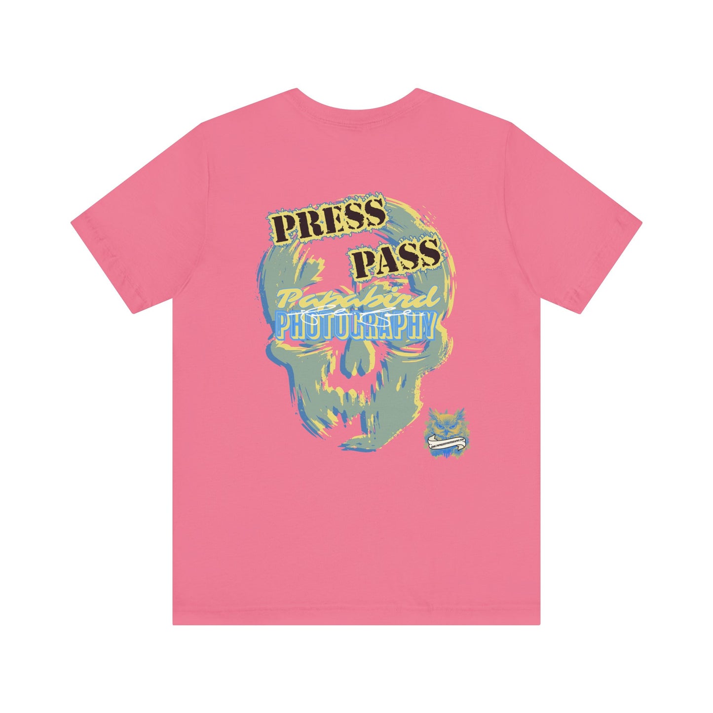 Papabird Photography Press Pass Graphic Tee