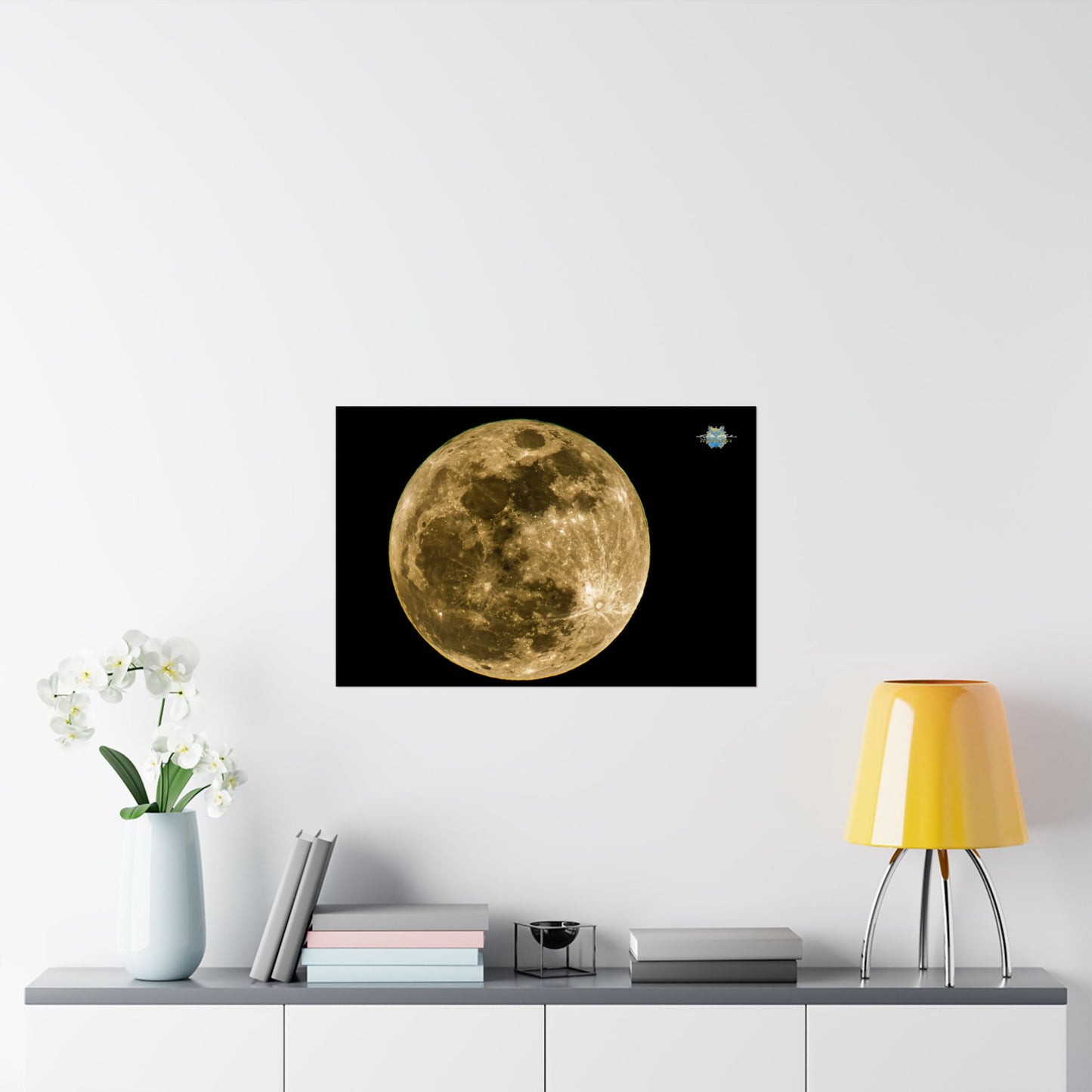 "Lunar Majesty" Photo Poster