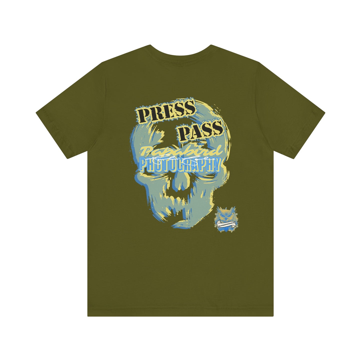 Papabird Photography Press Pass Graphic Tee