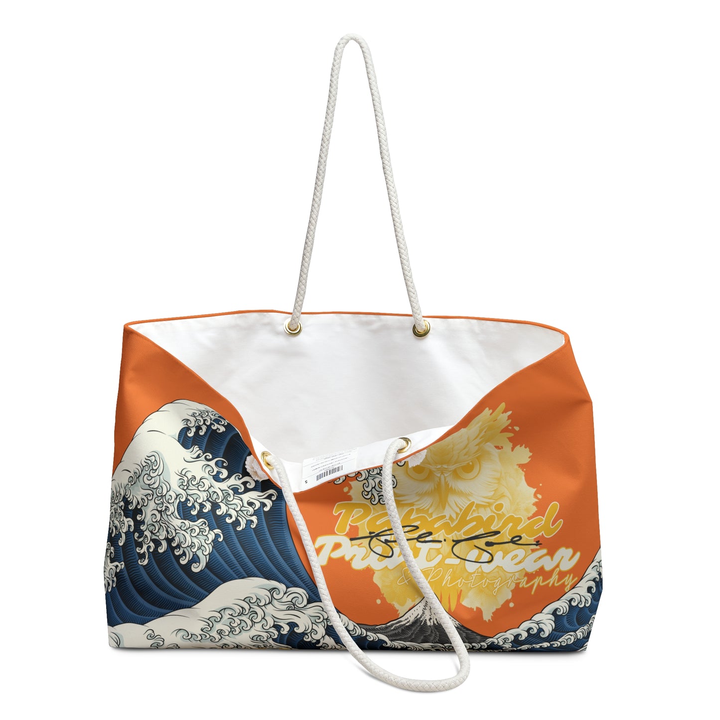 Papabird “Wave & Wisdom” Weekender Tote
